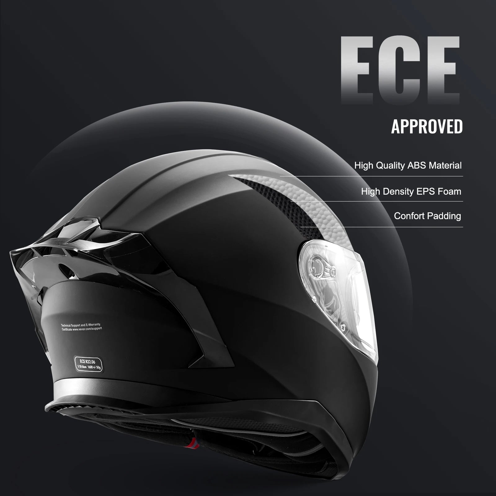 SucceBuy Motorcycle Helmet &ndash; Full Face Helmet Bluetooth
