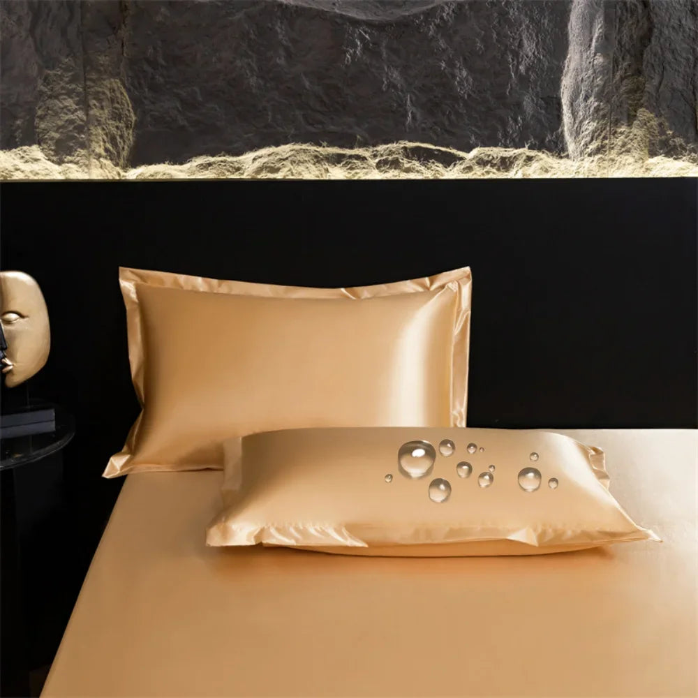 Waterproof Silk Silky Stain Pillowcase &ndash; Luxurious Mulberry Silk Protection