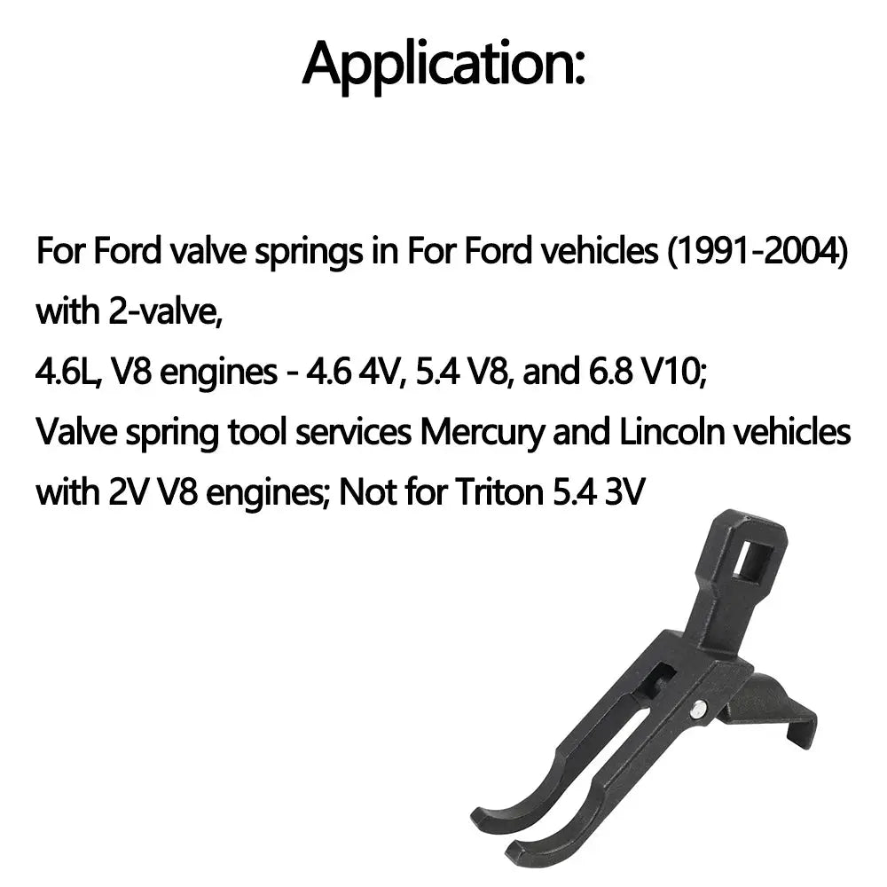 Valve Spring Compressor Fit for Ford Lincoln Mercury 4.6L, 5.4L 2V 4V and 6.8L 2V Engines by InterCyprus Trading Ltd