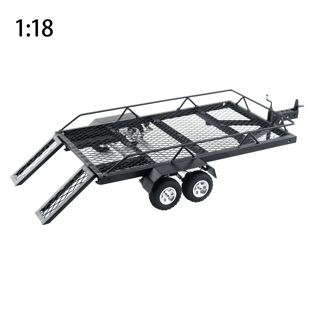 BDXRC Metal Trailer for 1/18 1/24 RC Car &ndash; Durable Build A