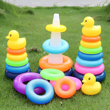 Montessori Rolling Ball Tower - Stacking Toy for Baby Development (1-3 Years)