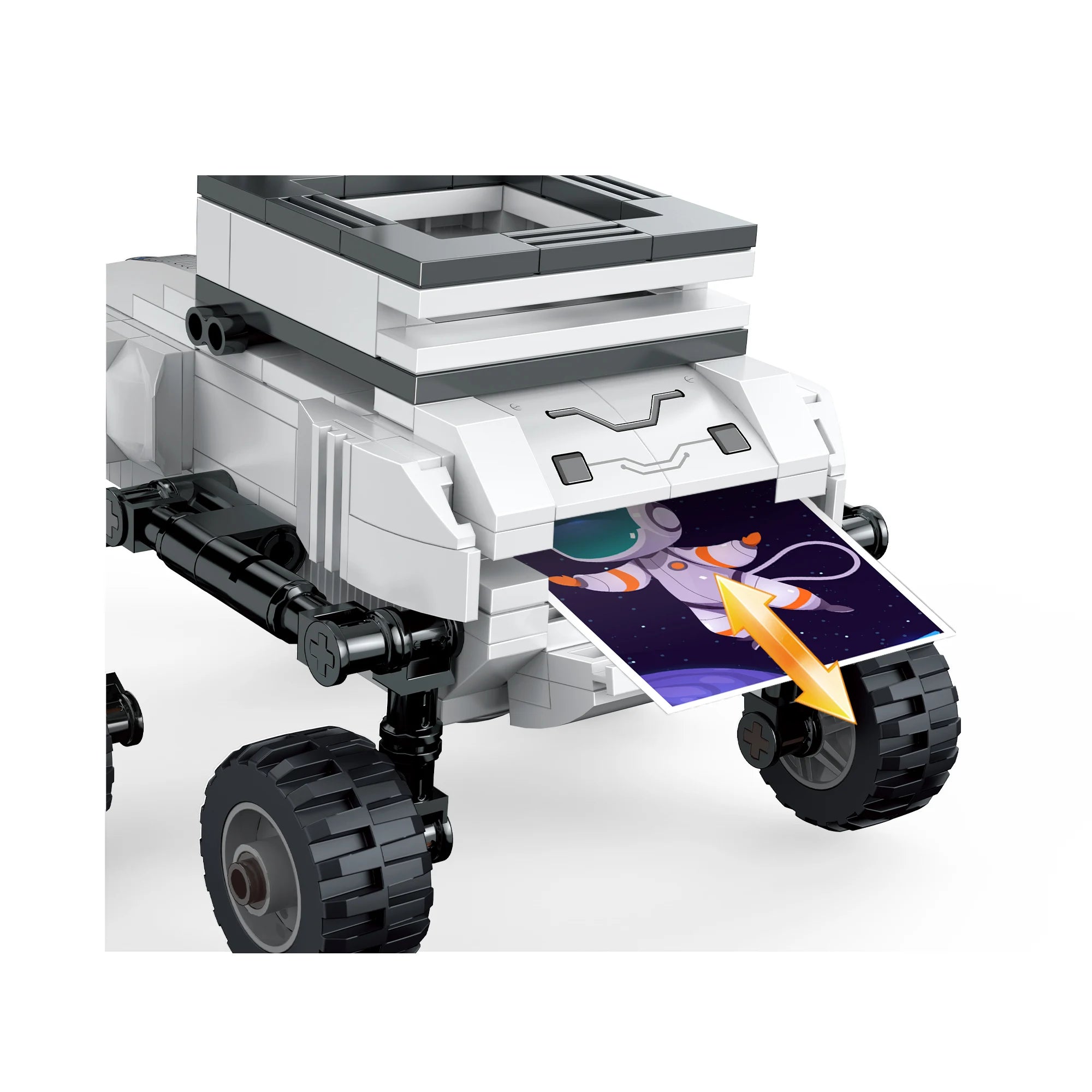 COGO Space Mars Rover Building Toy - Perfect for Home Decor or Gifting