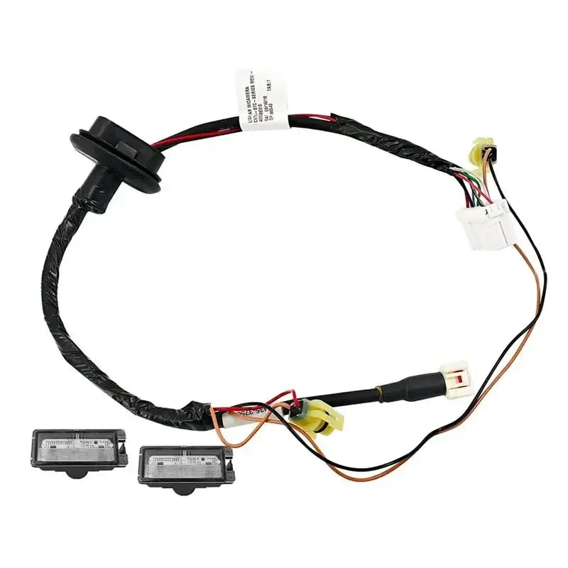 Rear License Plate Lamp With Wiring Harness For Jeep Grand Cherokee 2014-2016 68360247AA by InterCyprus Trading Ltd