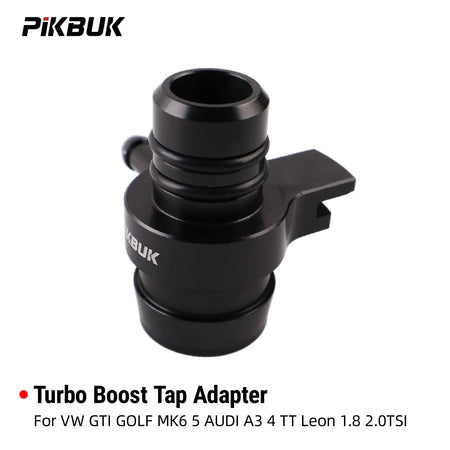PIKBUK Aluminum Turbo Boost Tap Vacuum Sensor Adaptor for VW GTI Golf MK6 5 Audi A3 4 TT Leon 1.8 2.0TSI by InterCyprus Trading Ltd