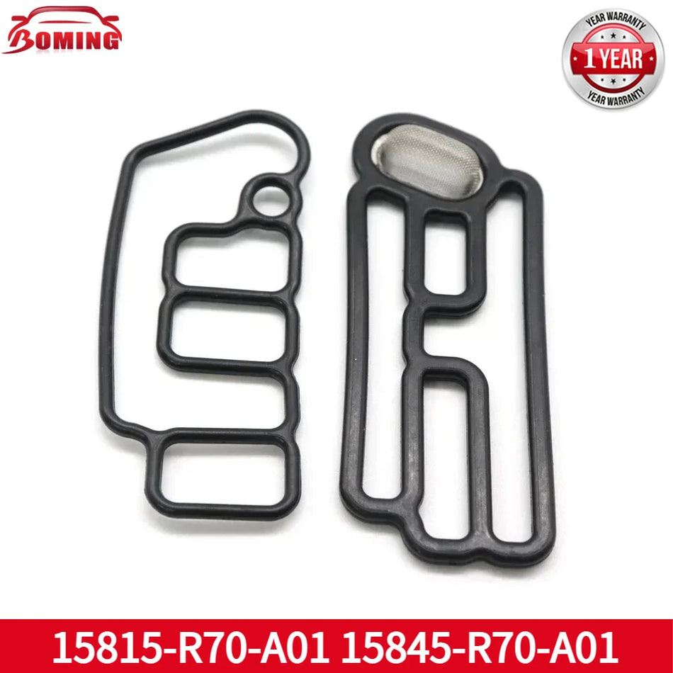 Комплект уплътнения за соленоид на клапан на главата за Honda 15815-R70-A01 15845-R70-A01
