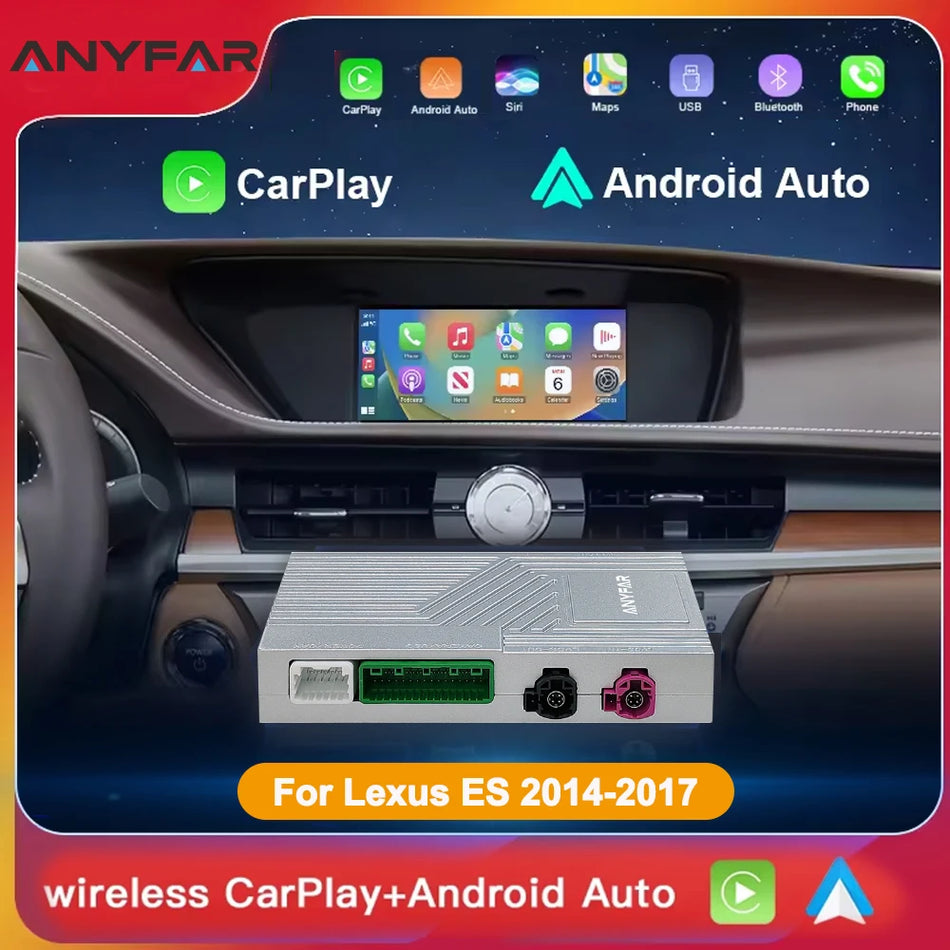 Kit de retrofit Lexus CarPlay și Android Auto pentru ES NX IS RX CT 2014-2017