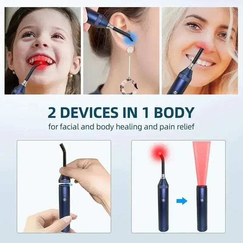 Laser Infravermelho Portátil para Rejuvenescimento da Pele e Tratamento de Acne para Uso Doméstico