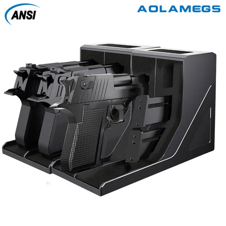 Pistol Rack Gun Safe Cabinet &ndash; Universal Protective Holster
