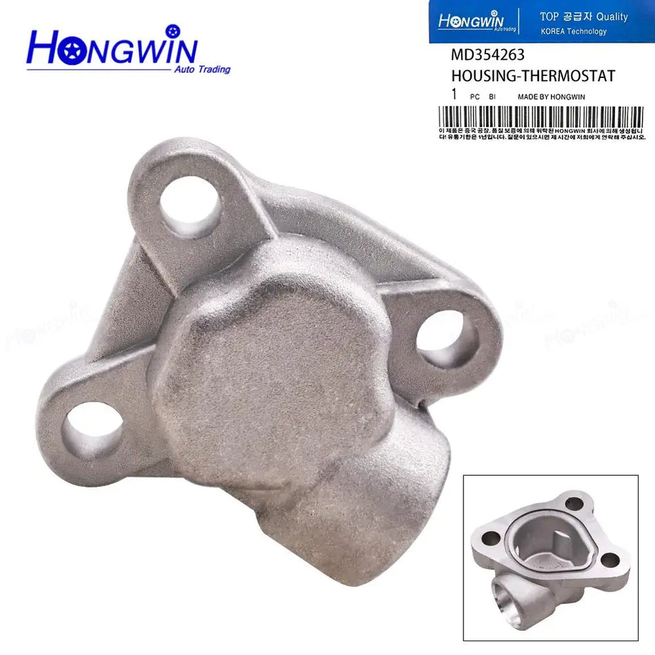 Motor-Kühlmittel-Thermostatgehäuse für Mitsubishi Pajero Pinin Montero IO H66W H67W H76W H77W 4G93 4G94 MD354263