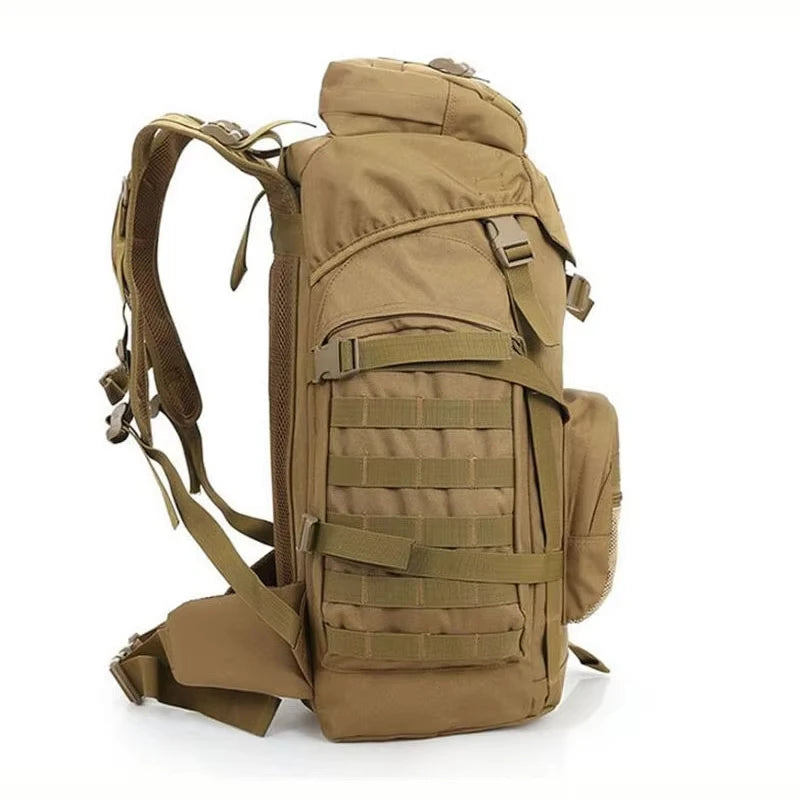 60L Military Backpack &ndash; Molle System For Attachments