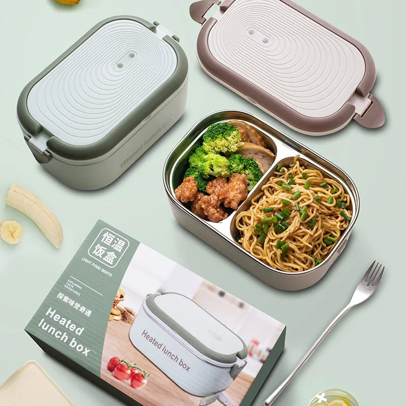 304 Stainless Steel Electric Lunch Box 220V &ndash; Temp Control