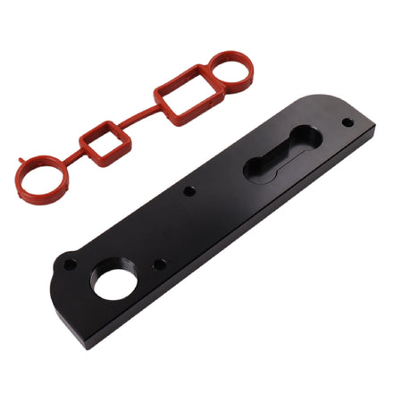 Billet Aluminum PCV Delete Plate Kit for VW Audi EA113 2.0T FSI by InterCyprus Trading Ltd