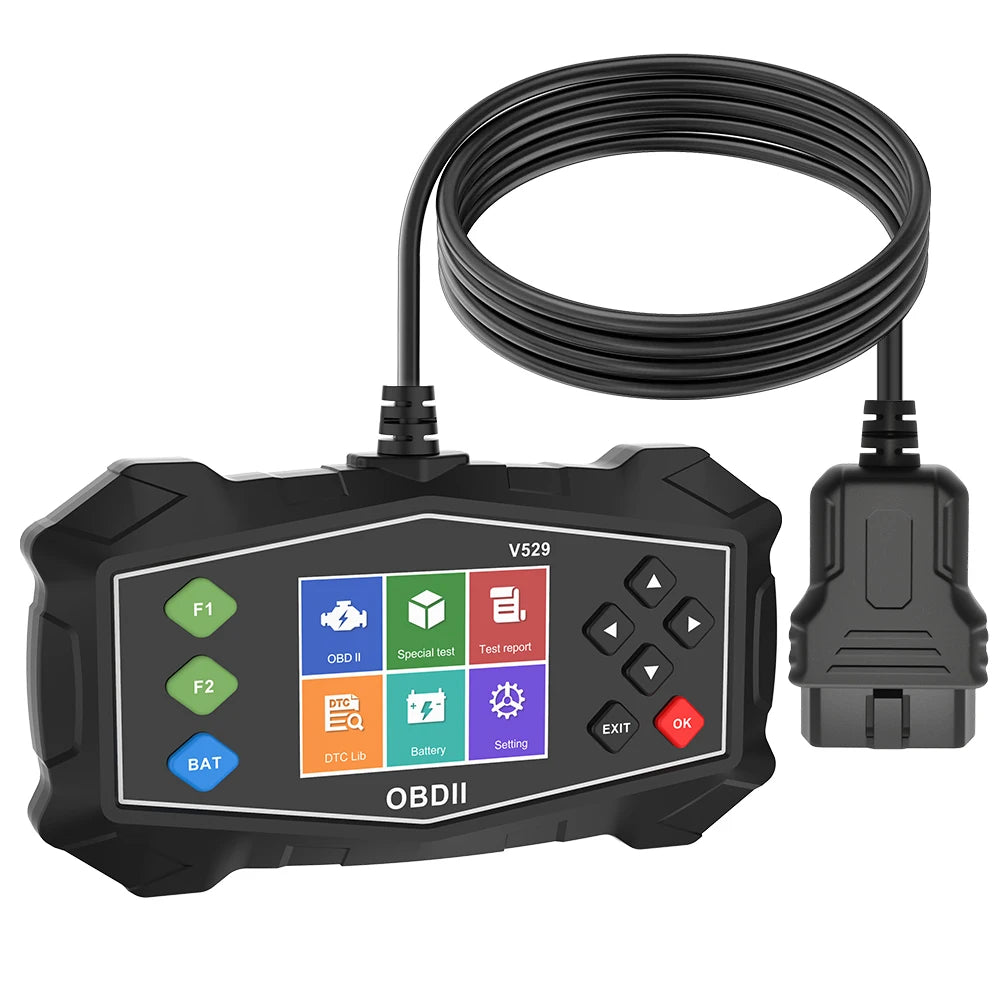 OBD2 Kodo Skaitytuvas Automobilių Diagnostika Pro | V529