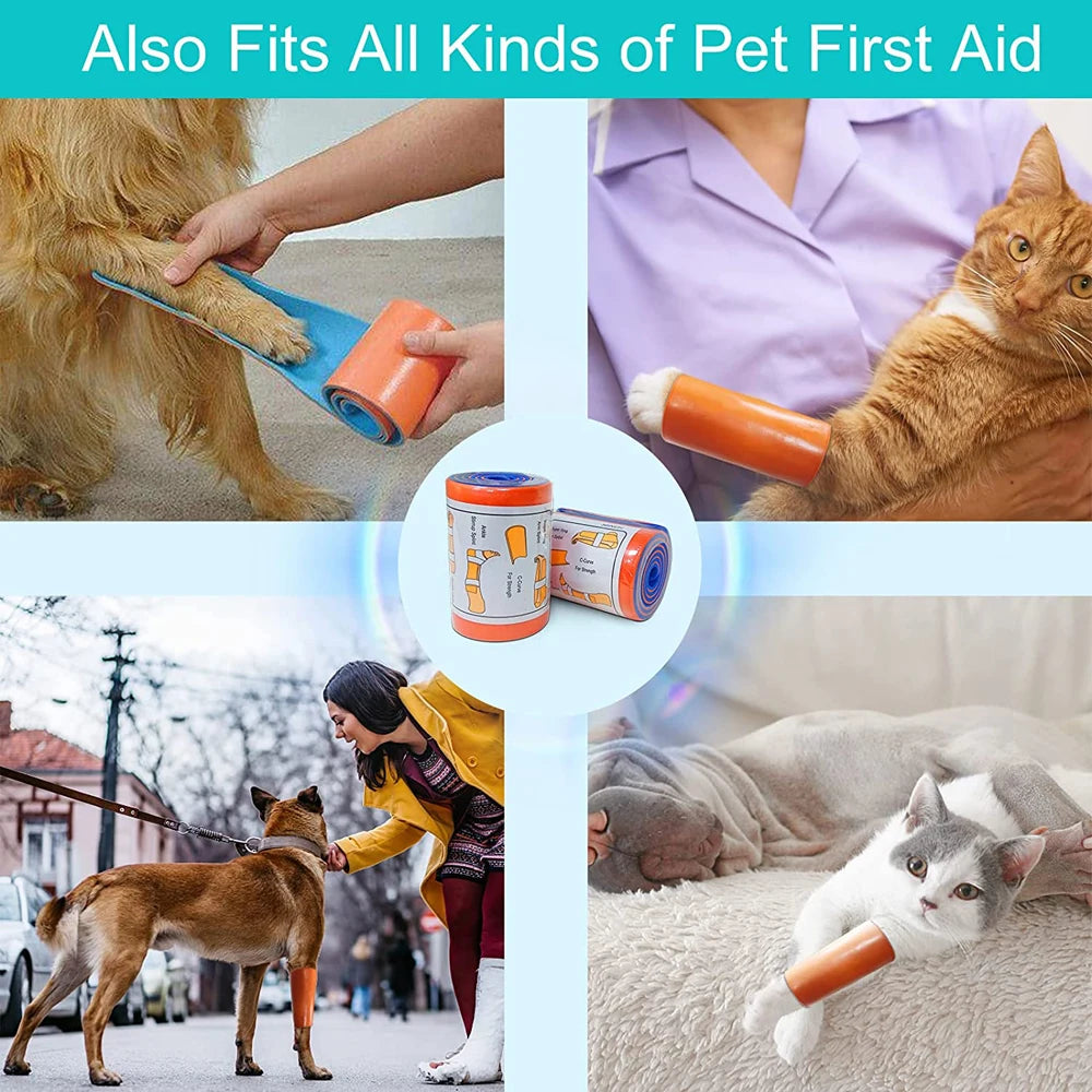 First Aid Aluminum Splint Roll 11x46cm - Ultra Lightweight