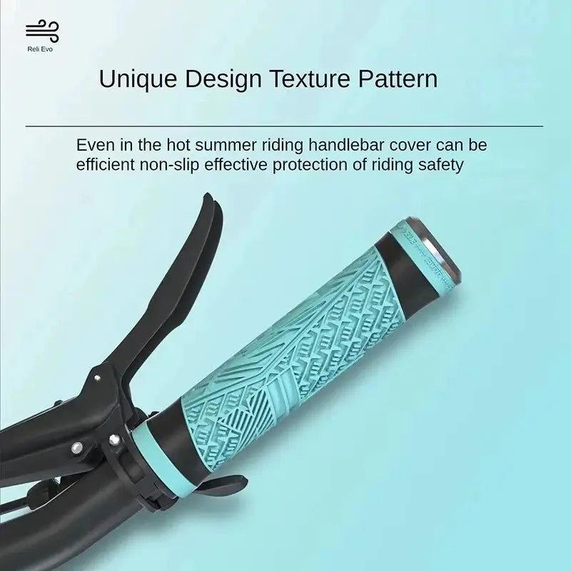 ENLEE Mtb Bike Grips Handle Flat Handlebar Bicycle Silicone Mountain Bicycle Handlebar Covers Soft Ultralight Grips Accessories by InterCyprus Trading Ltd