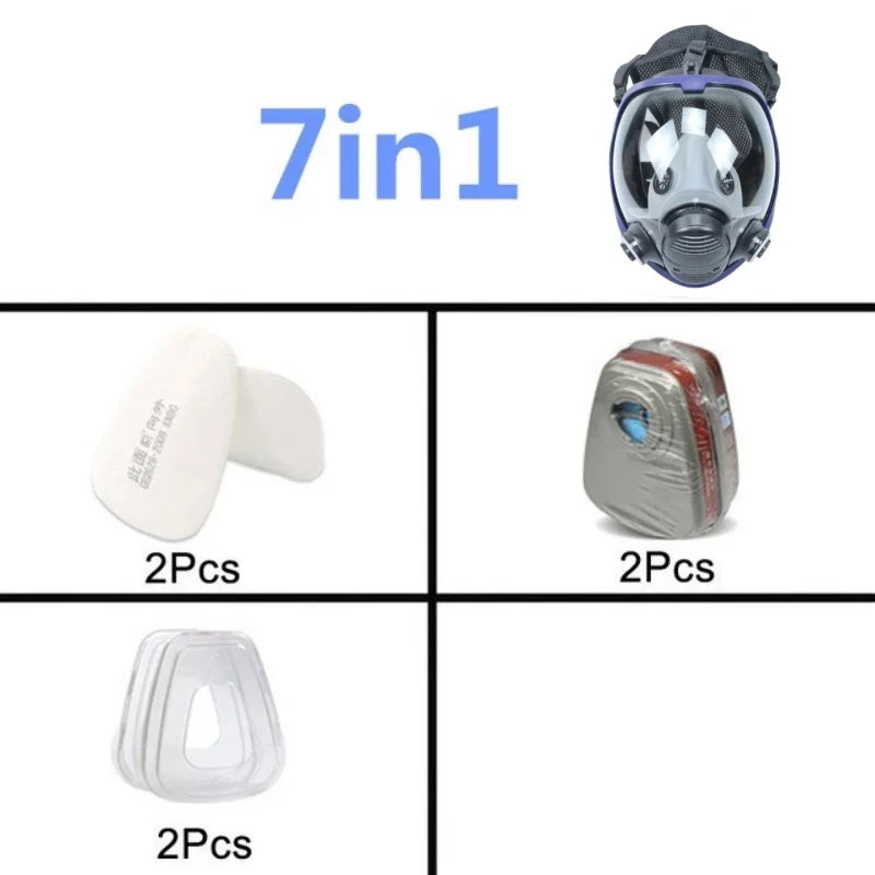 6800 Ball Type Full Face Mask &ndash; Maximum Chemical Protection Suit 1