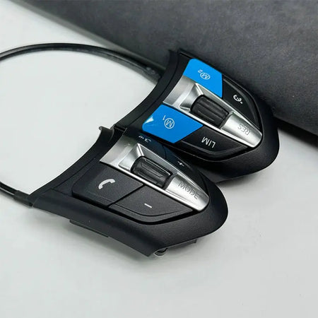 Steering wheel button, suitable for BMW F10 F20 F30 E70 E90 F32, 3 Series, 5 Series universal models, color modification by InterCyprus Trading Ltd
