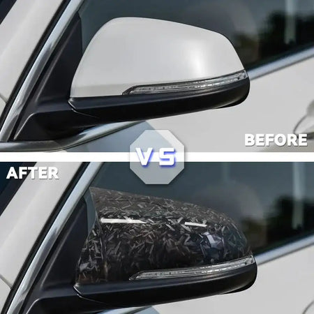 Glossy Black Mirror Wing Cover Caps For X1 X2 Z4 2 Series