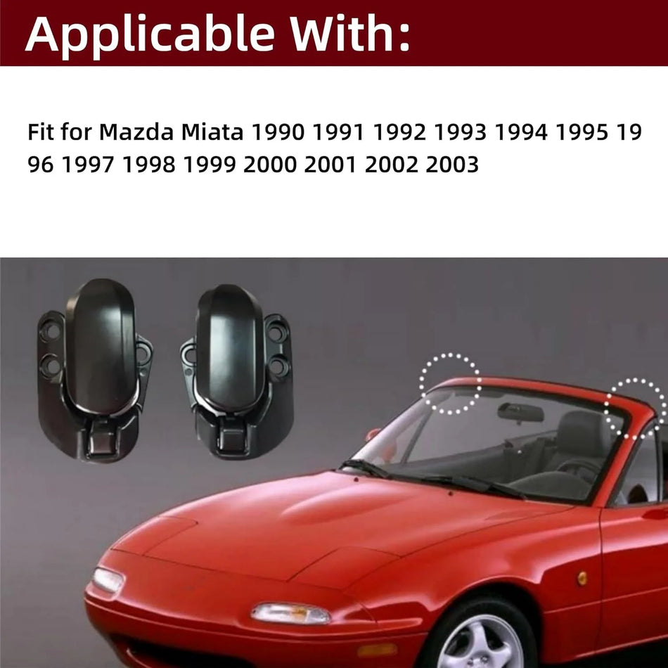 Încuietoare pentru prinderea acoperișului convertible Soft Top stânga și dreapta pentru Mazda Miata 1990-2003