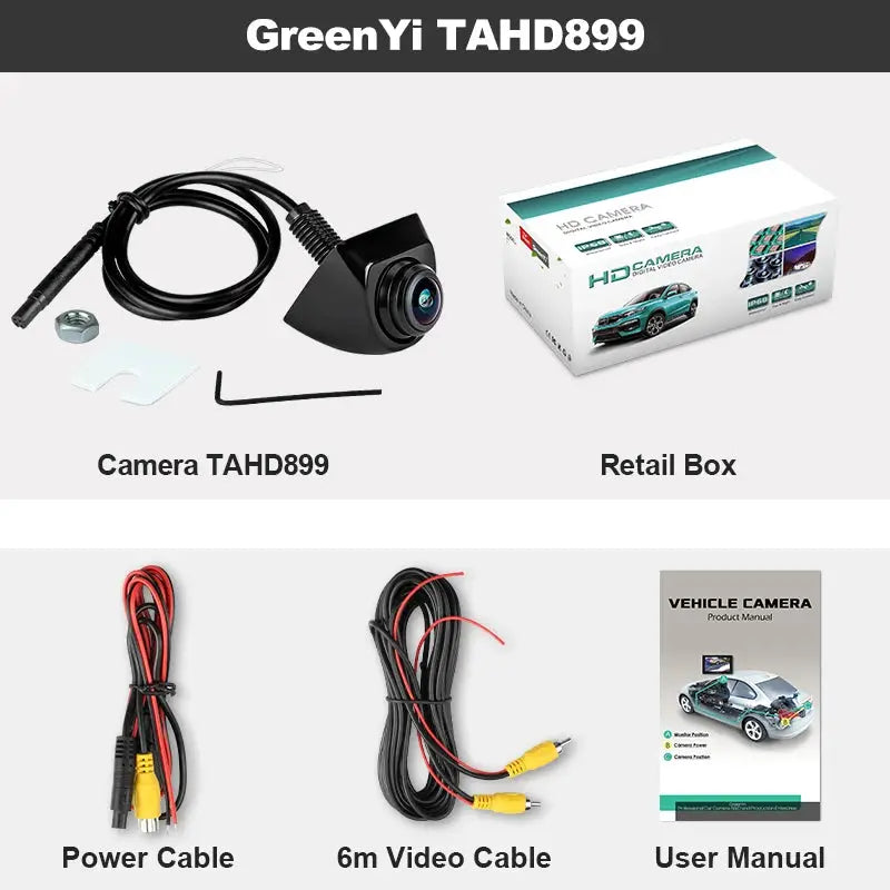 AHD 1080P Rear View Camera With Dynamic Guideline And Night Vision by InterCyprus Trading Ltd