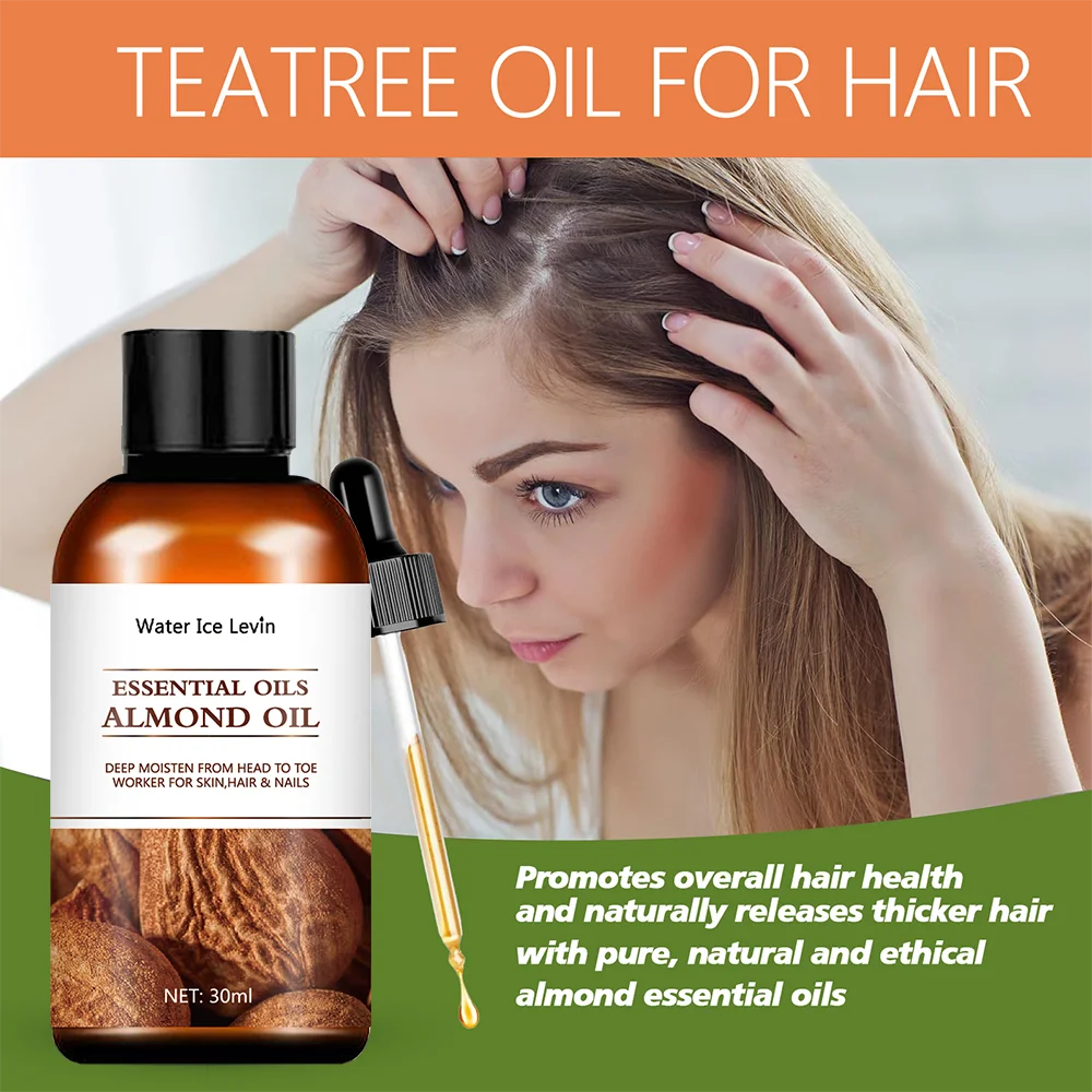 Pure Natural Almond Essential Oil &ndash; Nourishing Skin Care and Relaxation