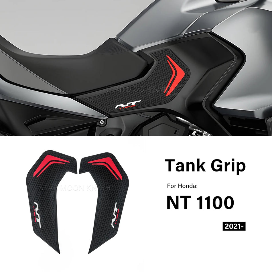 Adesivo antiderrapante de borracha para apoio de depósito Honda NT1100 2021-2024, almofadas de tração, acessórios
