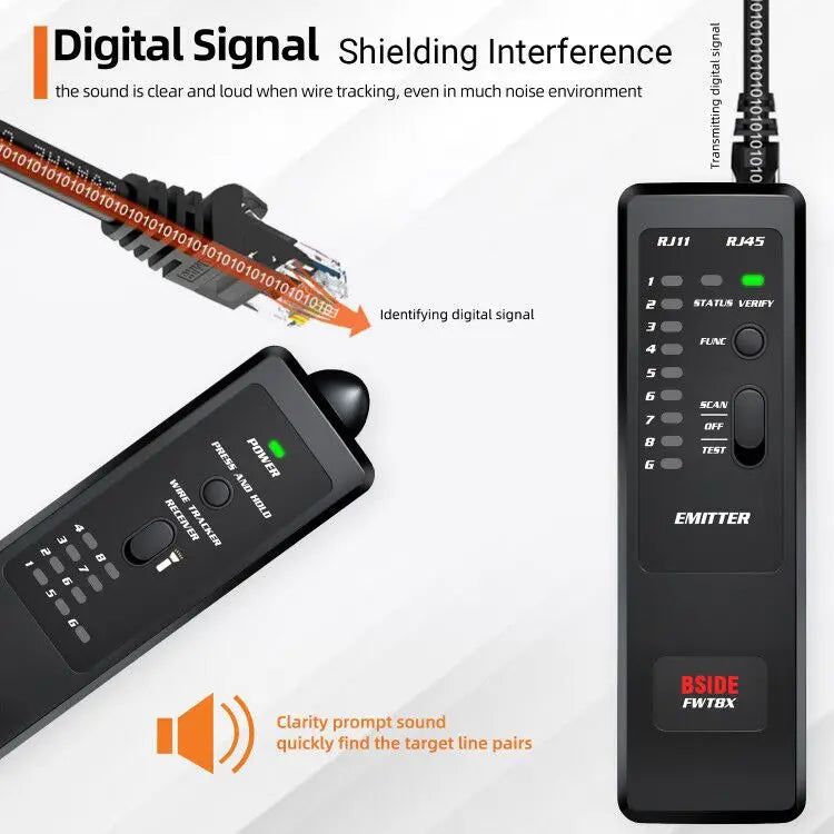 Tk Hot Bside Network Cable Tracker &ndash; Multi-Mode Tracer