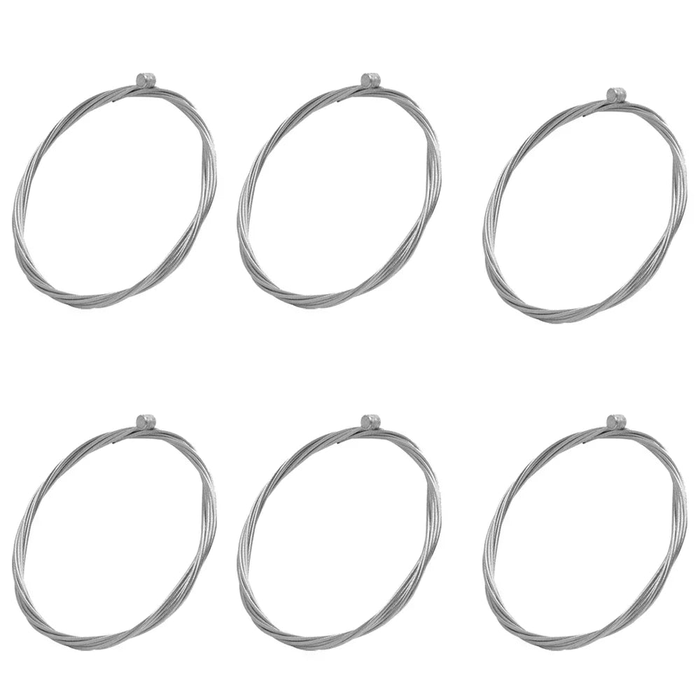 Universal Motorcycle Electric Scooter Throttle Clutch Cable &ndash; Durable Galvanized Steel Construction 6pc