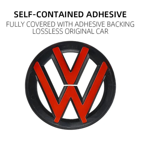 Volkswagen Grill Emblem &amp; Trunk Logo Cover for VW Polo, Golf MK5-MK8, Scirocco - Car Accessories