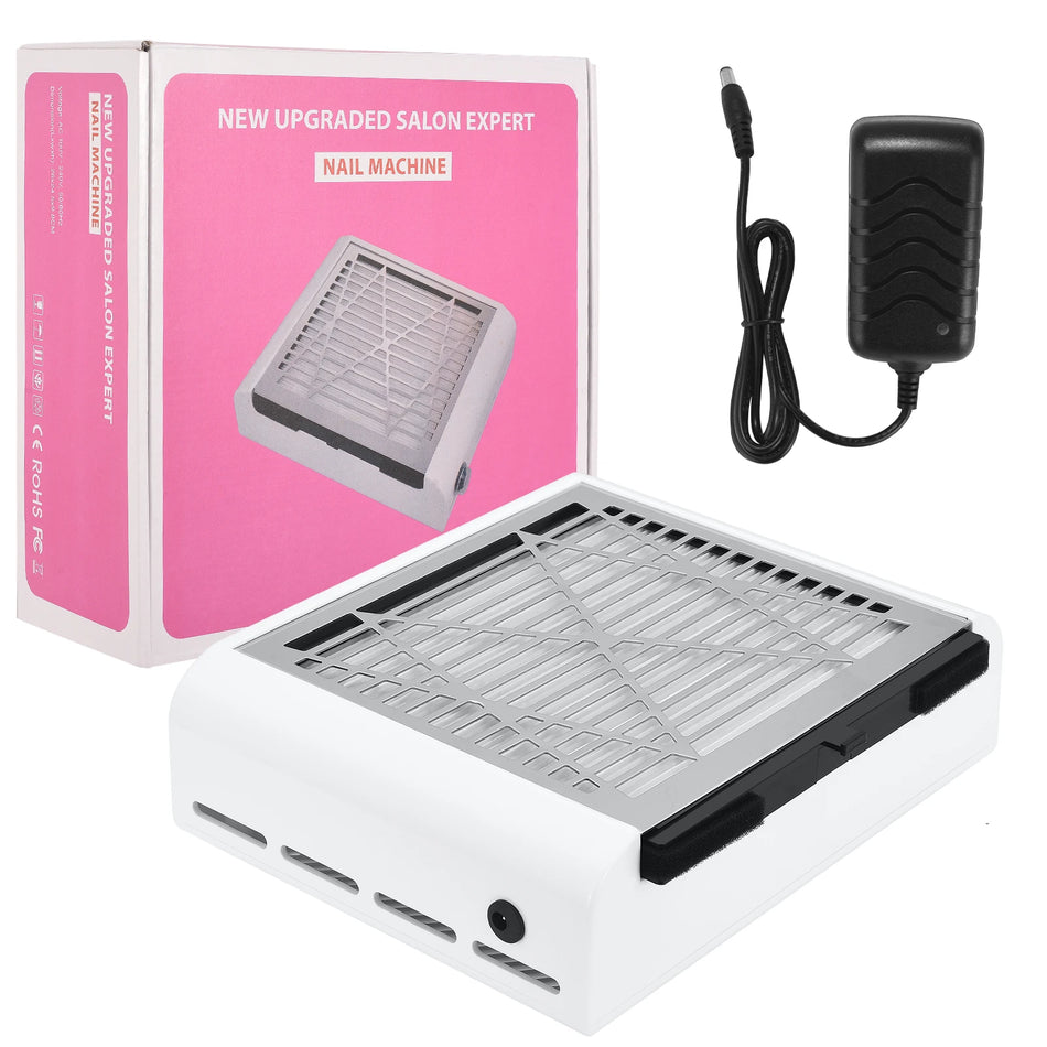 Colector de praf pentru unghii 40W 4500RPM cu filtru pentru manichiură