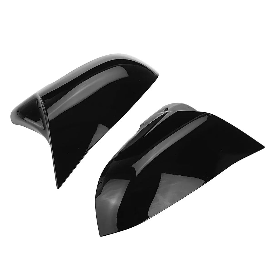 Glossy Black Side Mirror Caps For BMW X1 F48 X2 F39 G29 by InterCyprus Trading Ltd