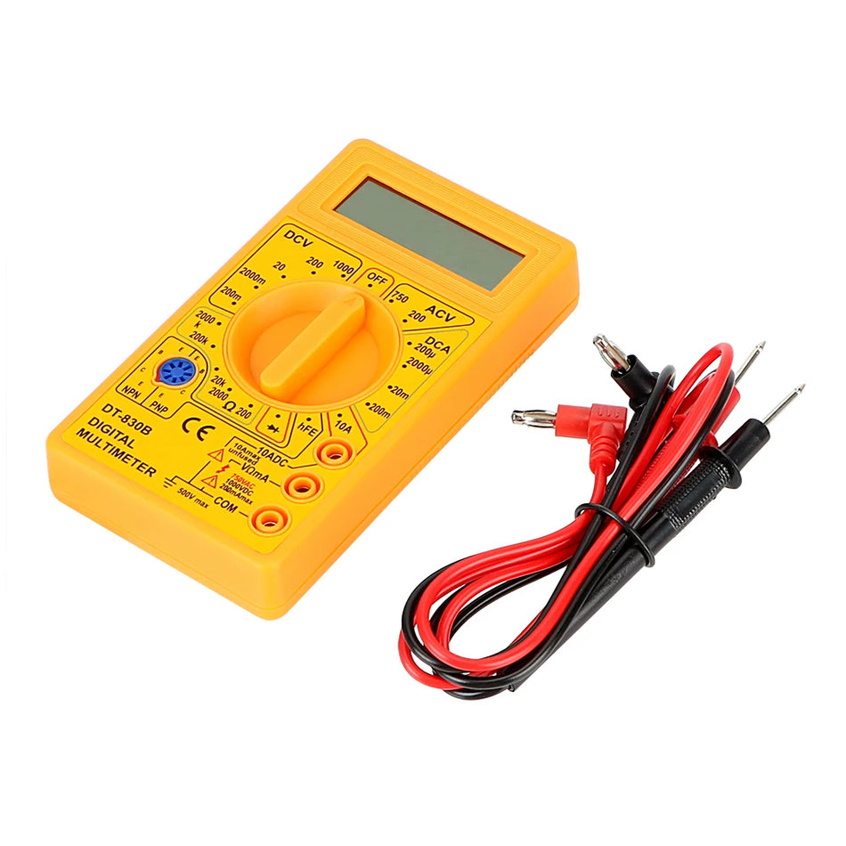LCD Automatinis Diapazonas Skaitmeninis Voltmetras Multimetras AC 1000V ir DC 750V
