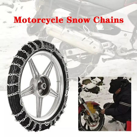 Motorcycle Anti Skid Chains &ndash; Wear Resistant Alloy Steel