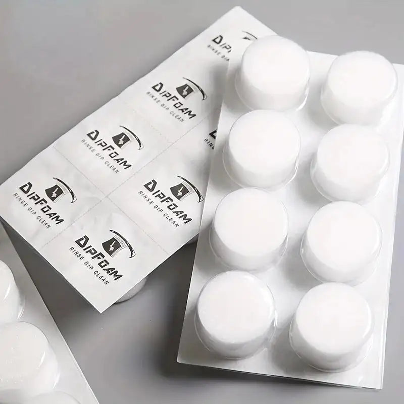 24 Pcs Tattoo Dip Cup Caps Disposable Foam Rinse Cups 24 Pcs