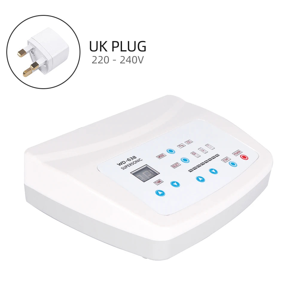 3 IN 1 Ultrasound Beauty Machine &ndash; Skin Tightening and Pore Cleansing UK PLUG (220-240V)