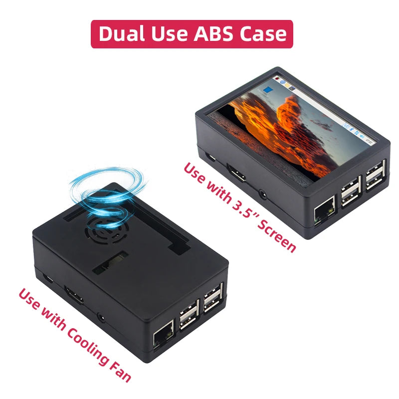 Raspberry Pi 3B Plus Touch Screen &ndash; 3.5 Inch High-Resolution Display