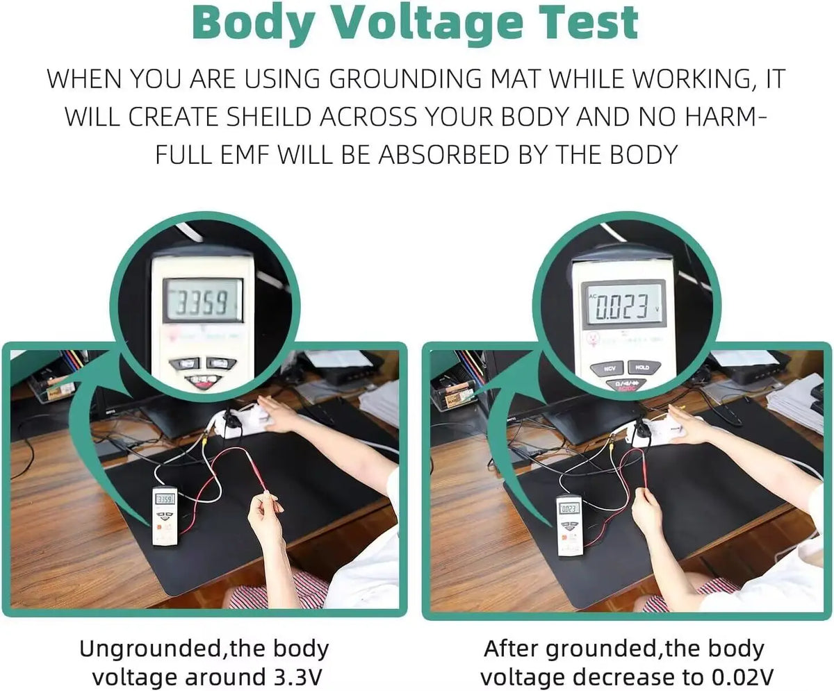 25X68CM Universal Feet Grounding Mats &ndash; Better Sleep Support