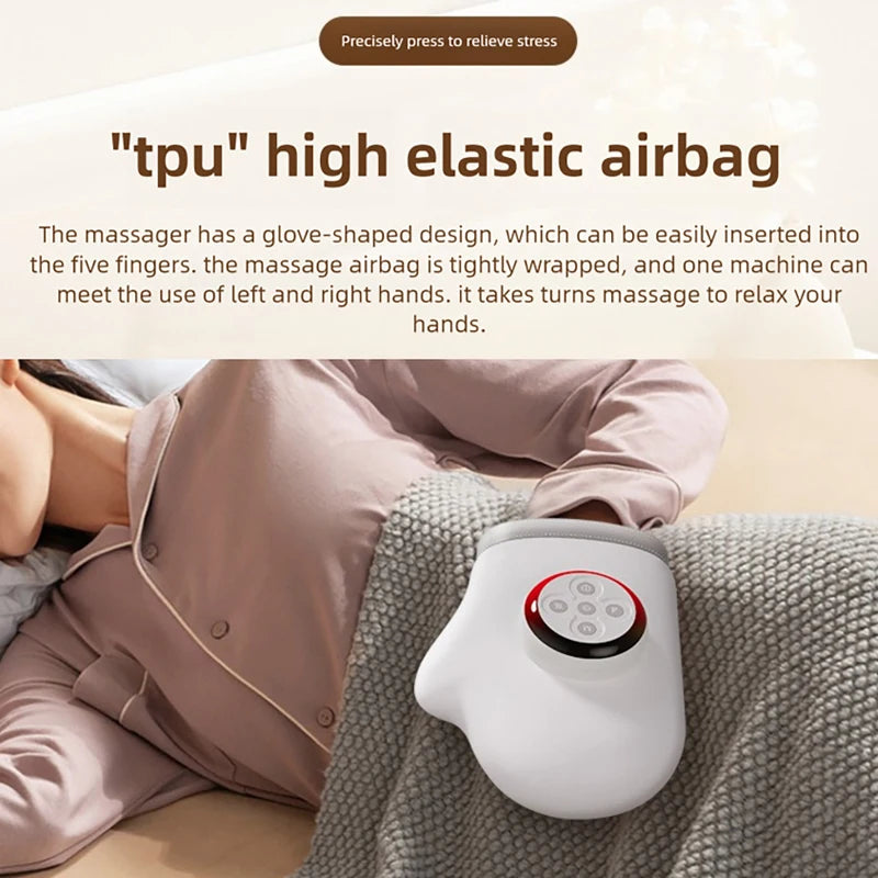 Wireless Hand Massager With Airbag Compression &ndash; Pain Relief