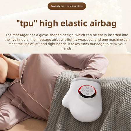 Wireless Hand Massager With Airbag Compression &ndash; Pain Relief