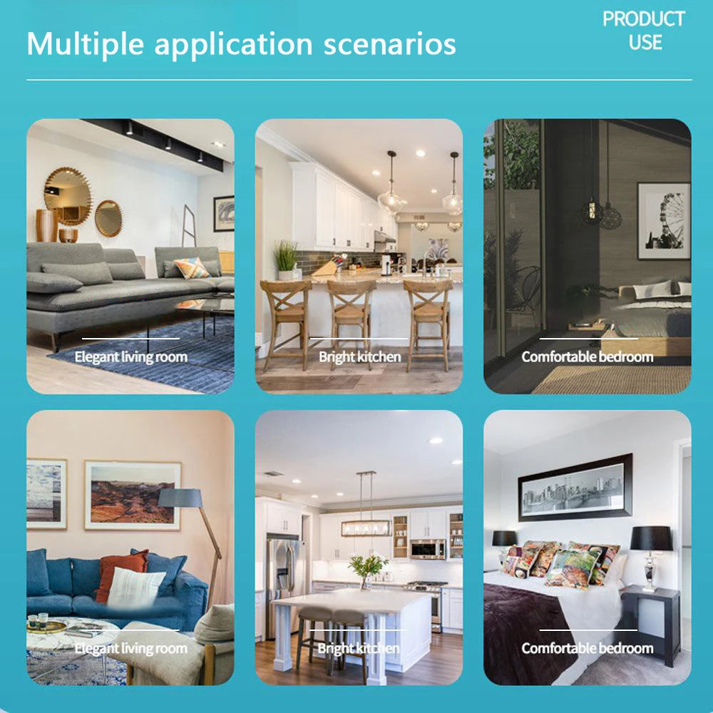 ATcomm Smart 3in1 Ceiling Fan &ndash; Remote Control Lighting