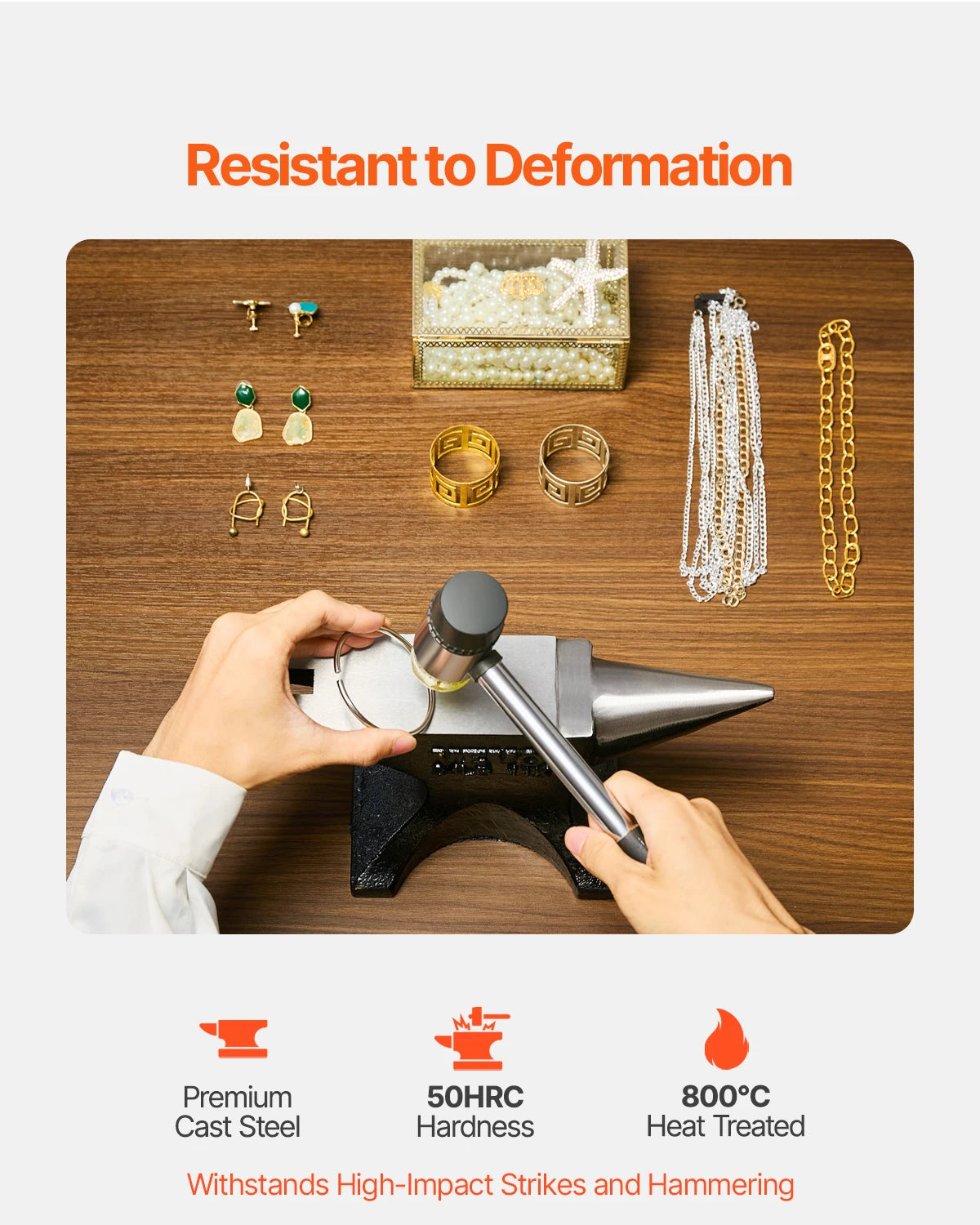 SucceBuy Single Horn Anvil &ndash; High Hardness and Stable Base