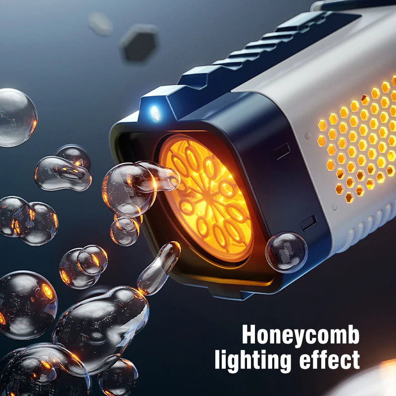 2025 Electric Bubble Gun &ndash; Full Automatic Soap Blower for Kids