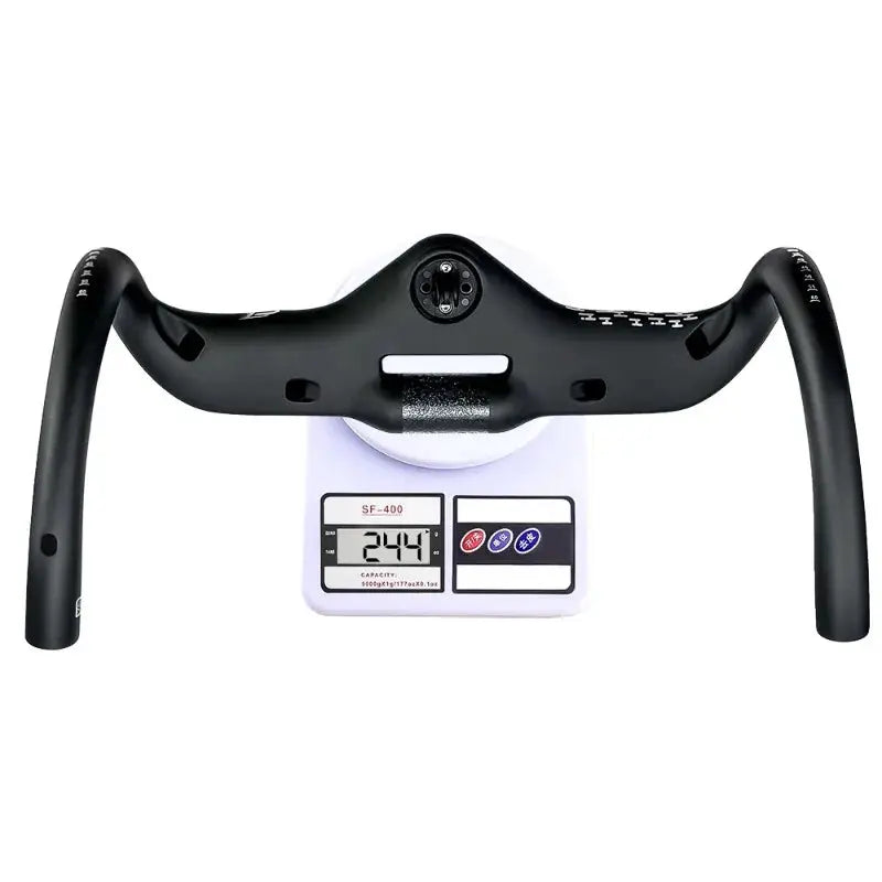 BALUGOE All Carbon Road Bicycle Handle All Internal Cables Bike Handle Bar SGS Professional Competition Level Bicycle Handlebar by InterCyprus Trading Ltd