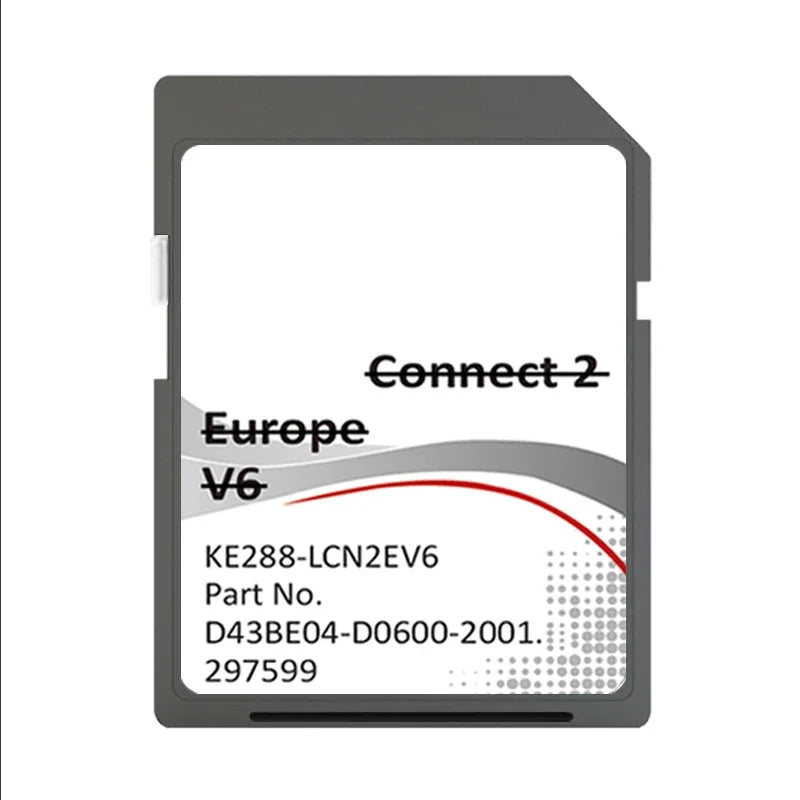 Connect 2 V6 SD Card - 16GB Nissan Map UK EU Plug And Play