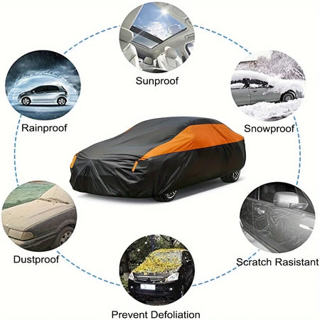 Car Covers Outdoor Waterproof UV Auto Cover &ndash; All Weather