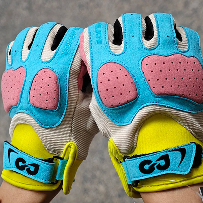 Summer Breathable Touch Screen Motorcycle Gloves for Men and Women