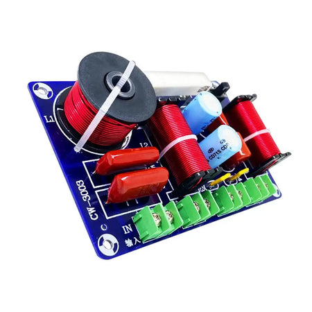250W 3 Way Treble Mid Bass HiFi Speaker Crossover Module 1pc