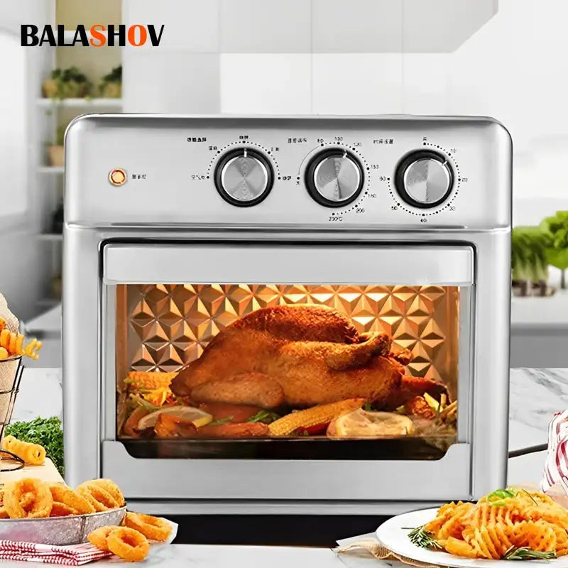 13L Air Fryer Oven With Visible Window Large Capacity