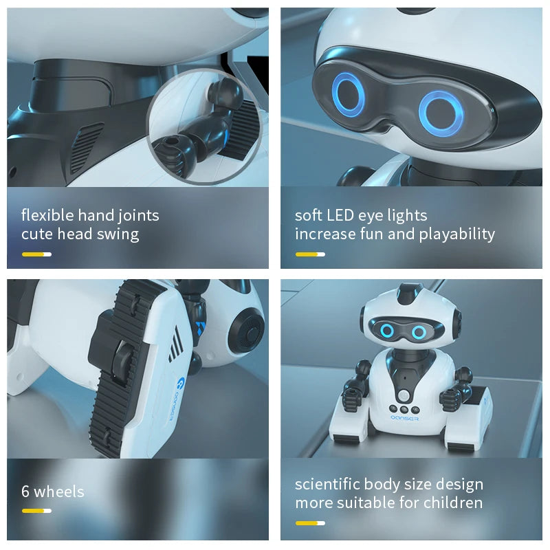 JJRC R22 Robot Toy &ndash; Gesture Sensing and Music Recording