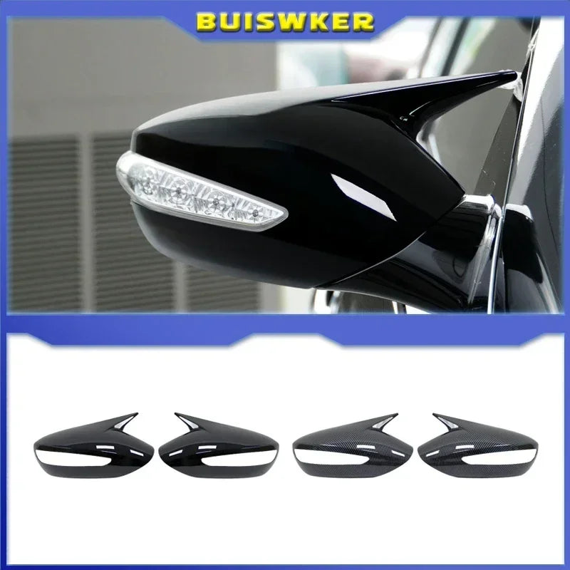 Tampa de Espelho em Look de Carbono para Hyundai Sonata 2011-2014